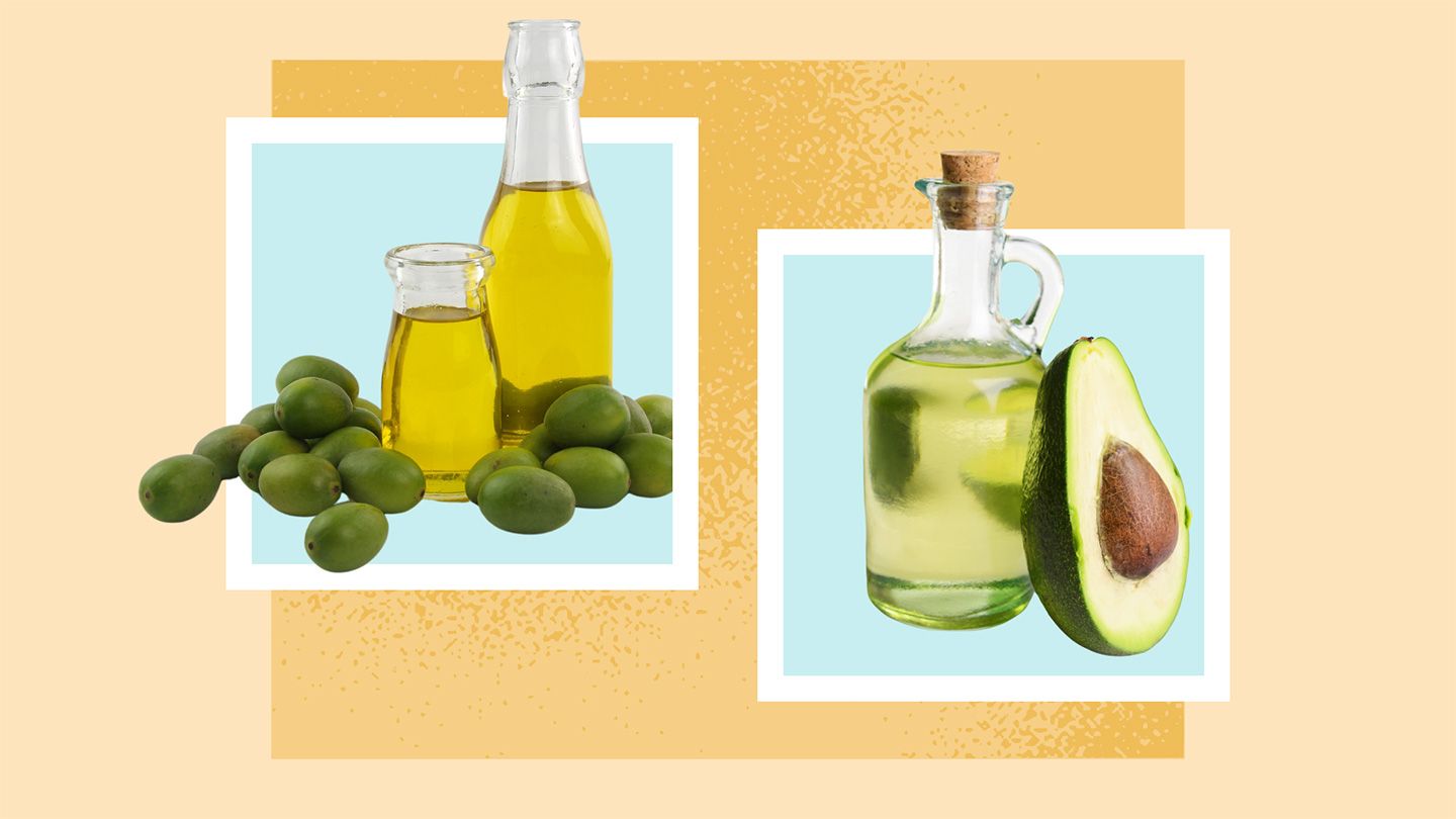 olive oil and avocado oil