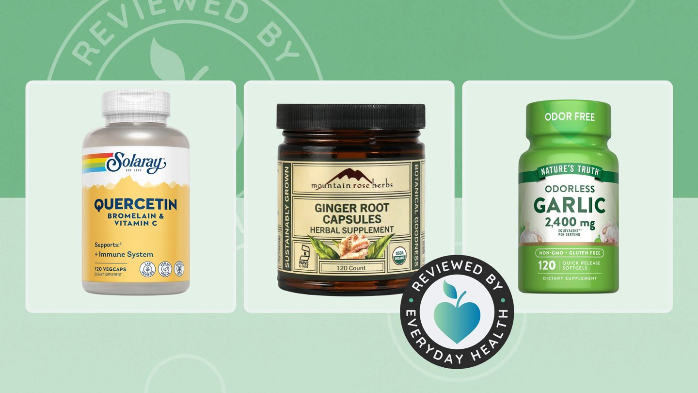Three different kinds and brands of anti-inflammatory supplements