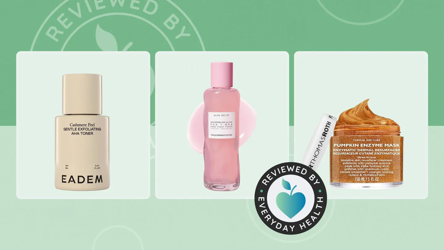 Three different brands of blackhead removers