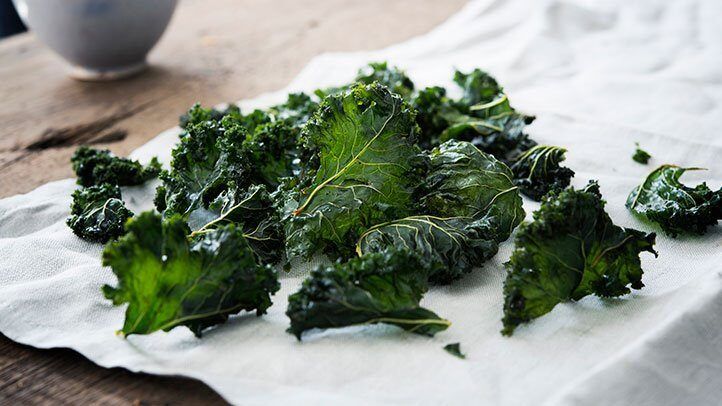 Kale, a high-fiber food