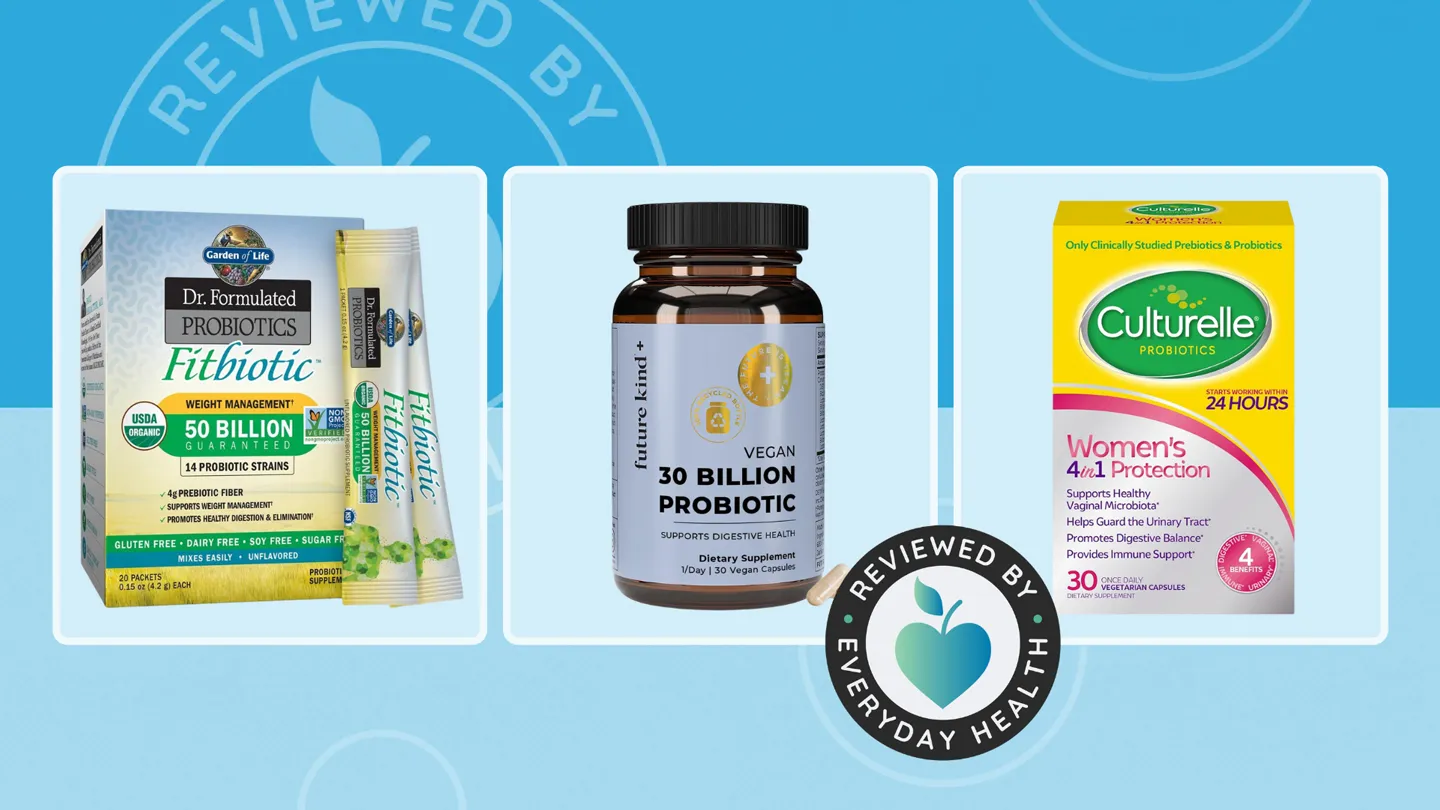 Three types of probiotics against blue