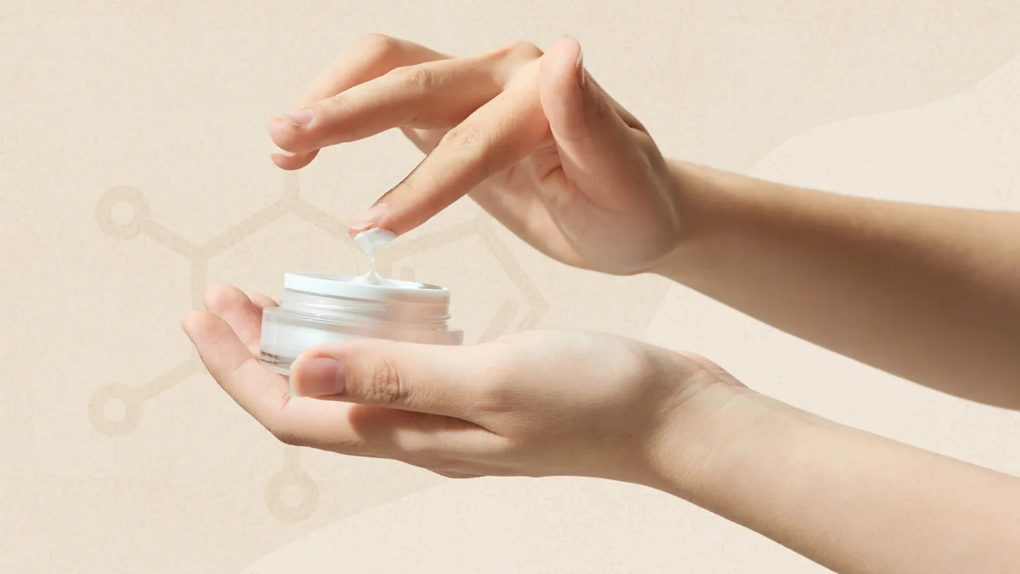 skin care cream caffeine