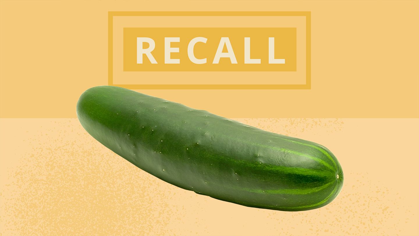 cucumber recalled for salmonella