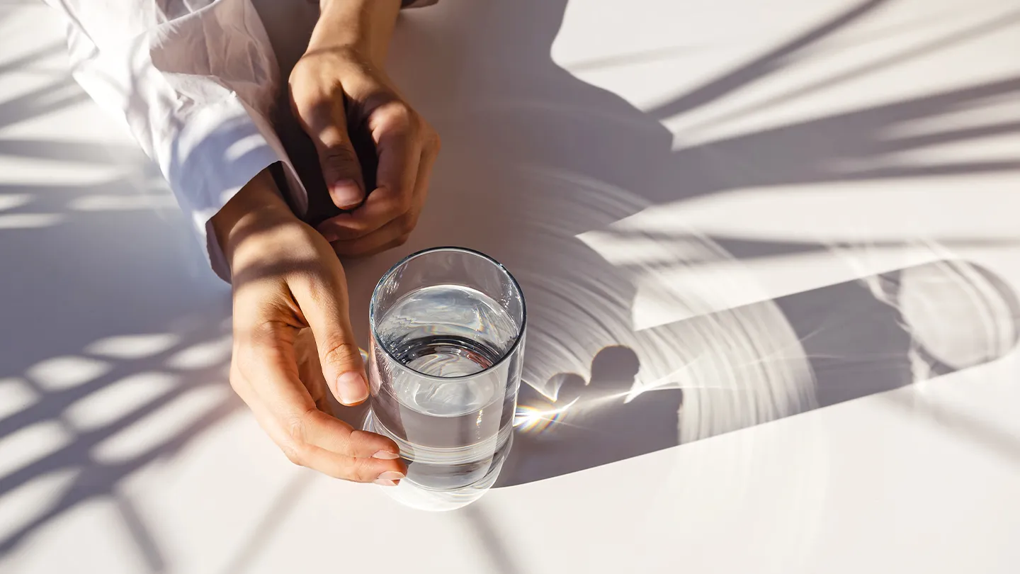 water glass hydration psoriatic arthritis