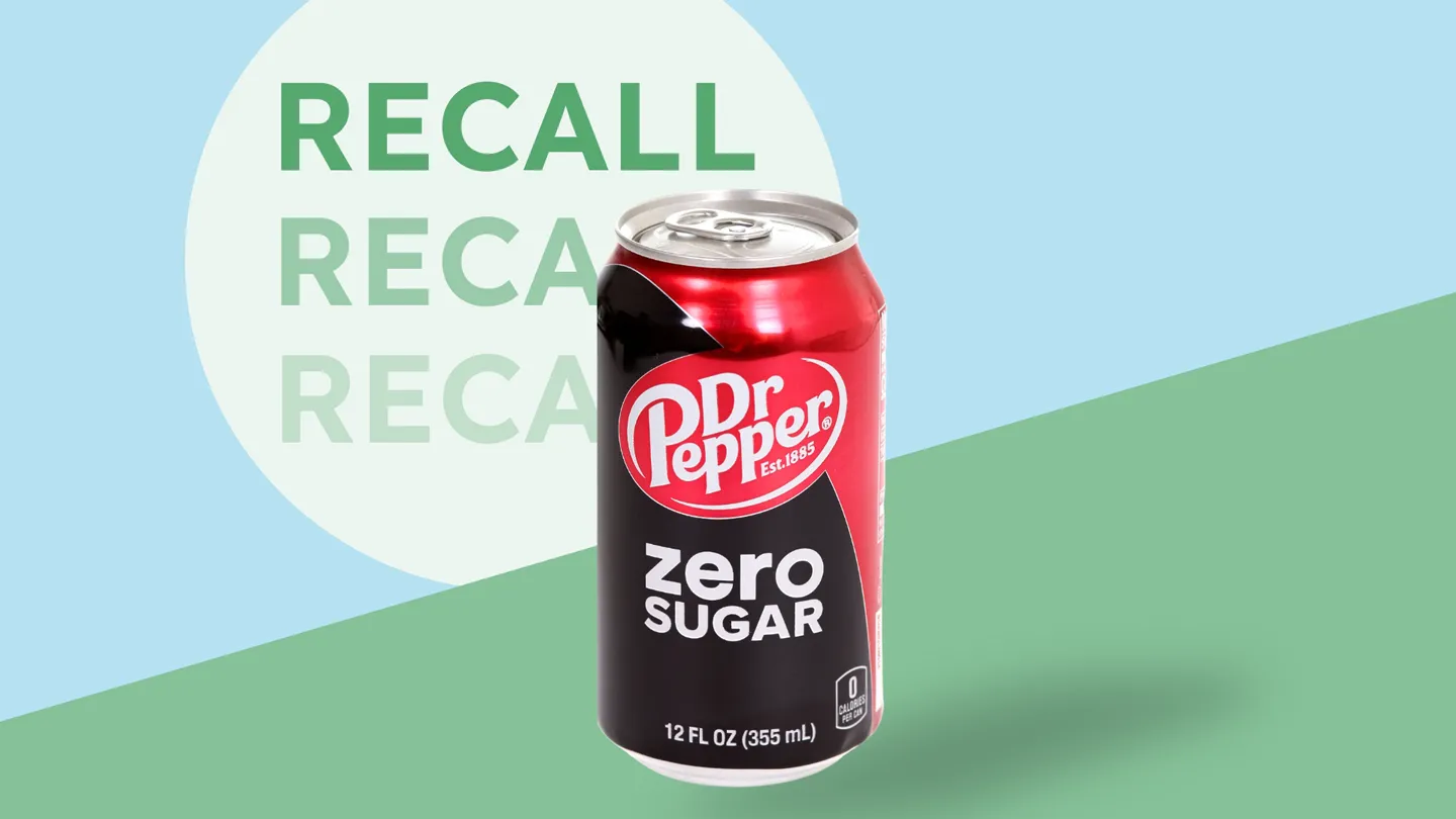 Dr. Pepper Zero recall