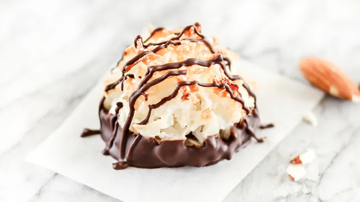 McMordie Almond joy coconut macaroons