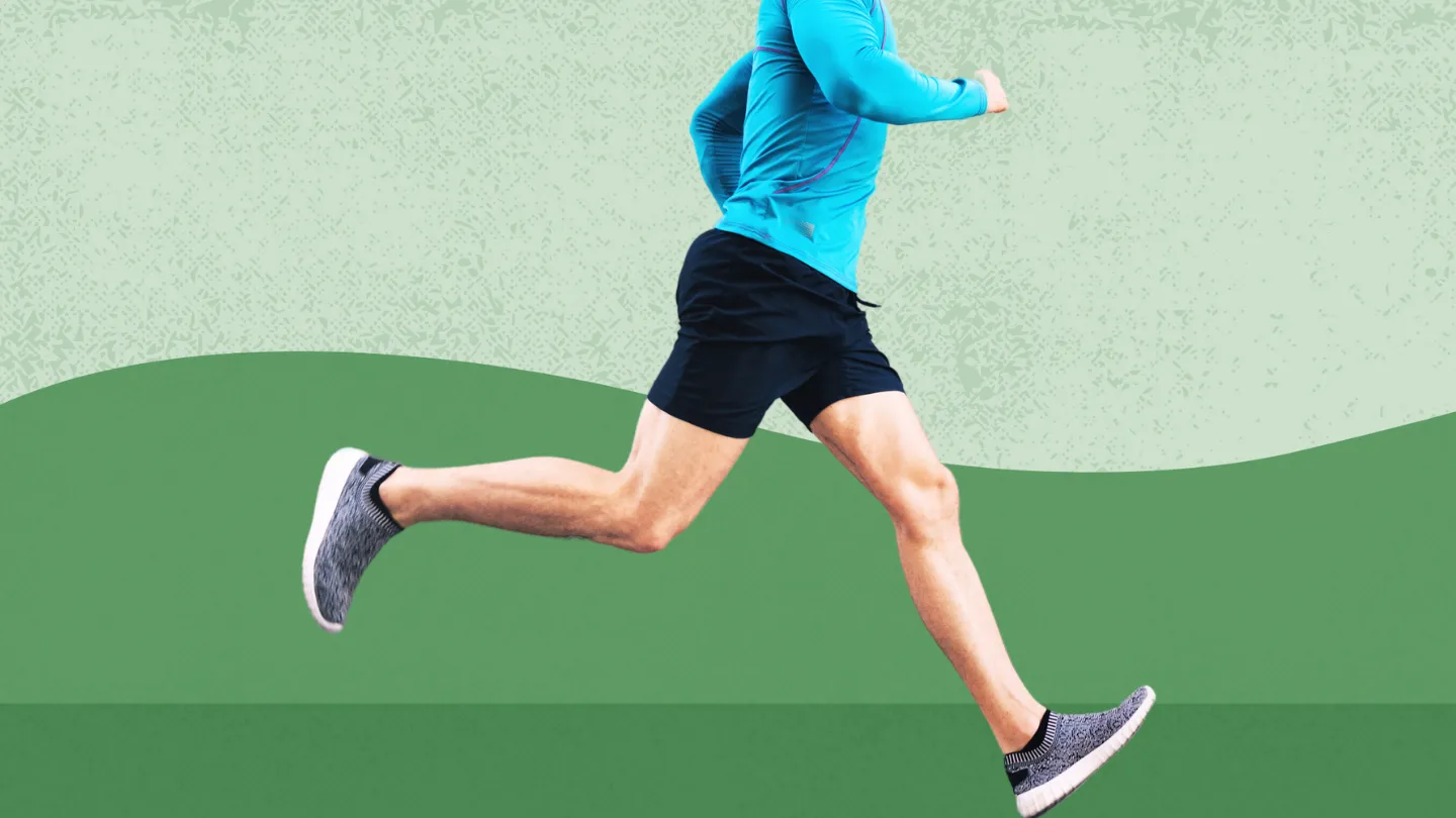 man running exercise