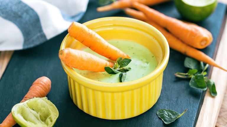 garlic and herb veggie dip