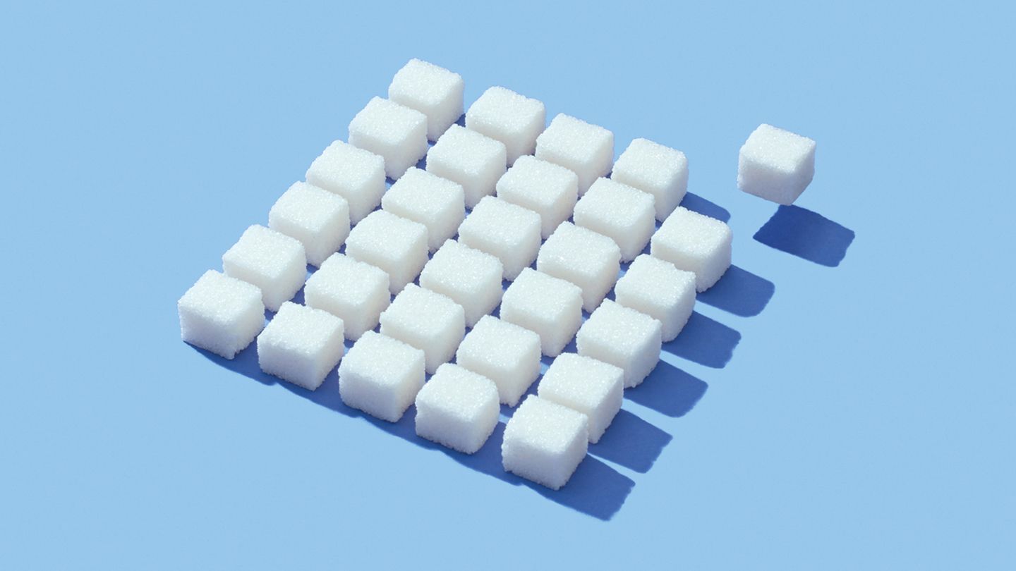 photo of sugar cubes  