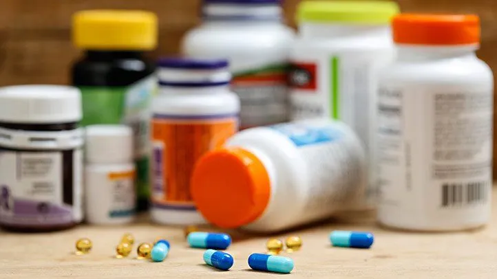 supplement bottles