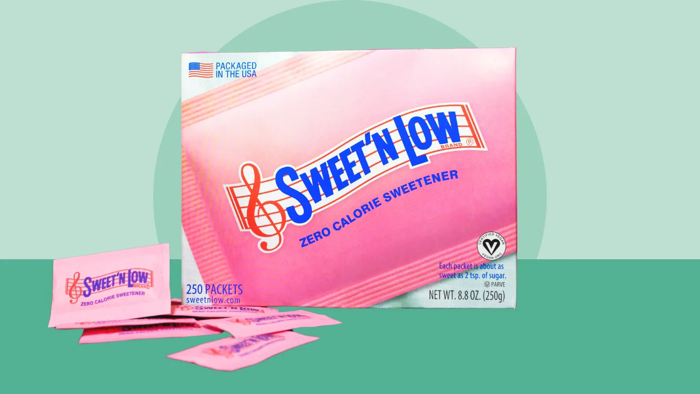 Sweet’N Low (Saccharin) box with packets