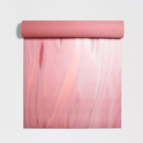 Pink yoga mat