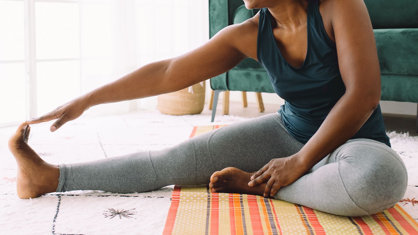 stretching