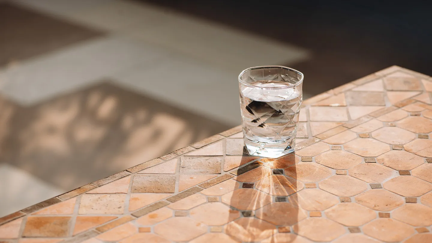 room temperature water