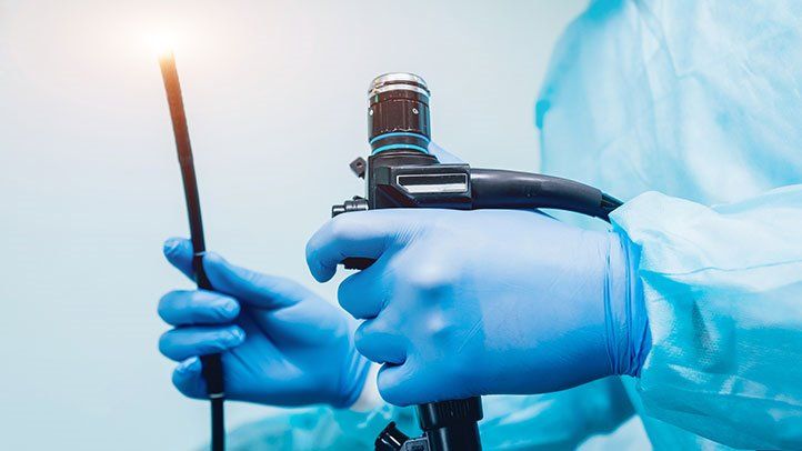 An endoscopic ultrasound is an imaging test used to help determine the stage of the cancer.