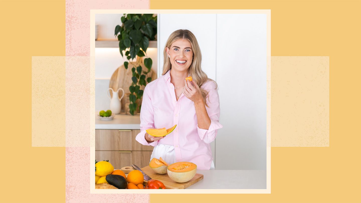 Chelsea McCallum tiktok dietician in kitchen