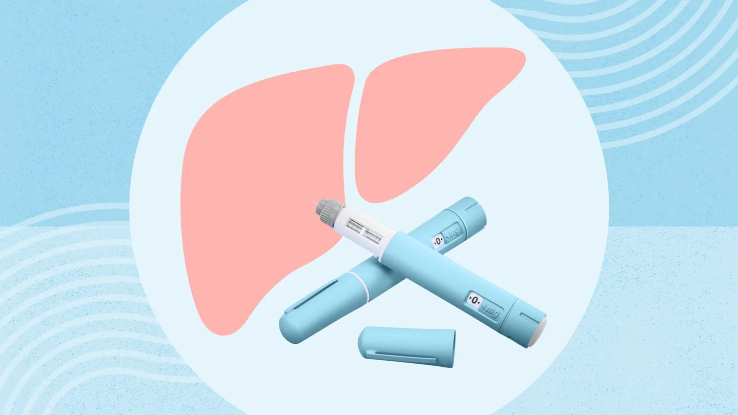 liver icon and semaglutide pens