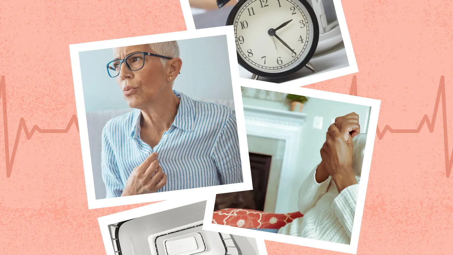 insomnia, hot flashes, joint pain, dizziness