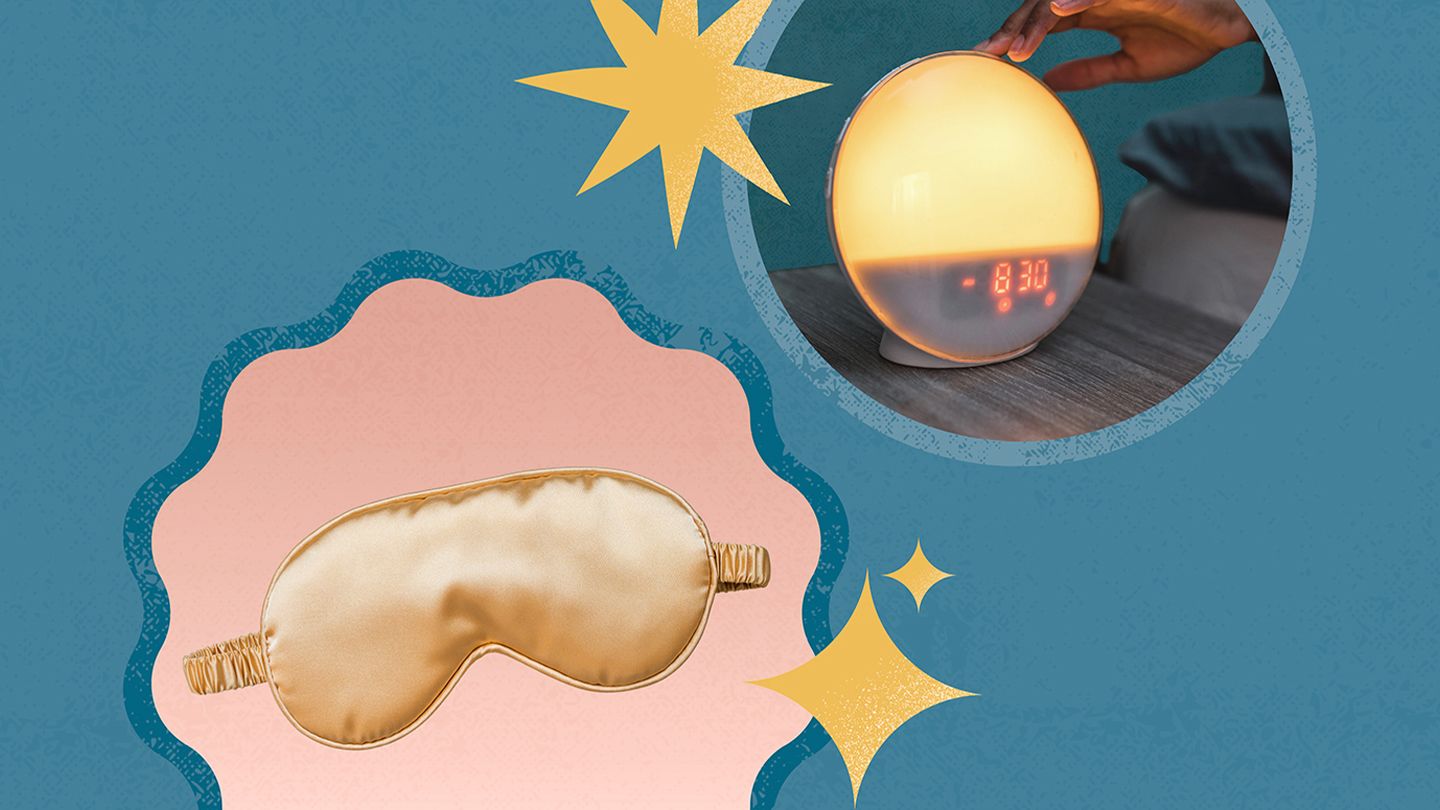sleep products eye mask sunlight clock