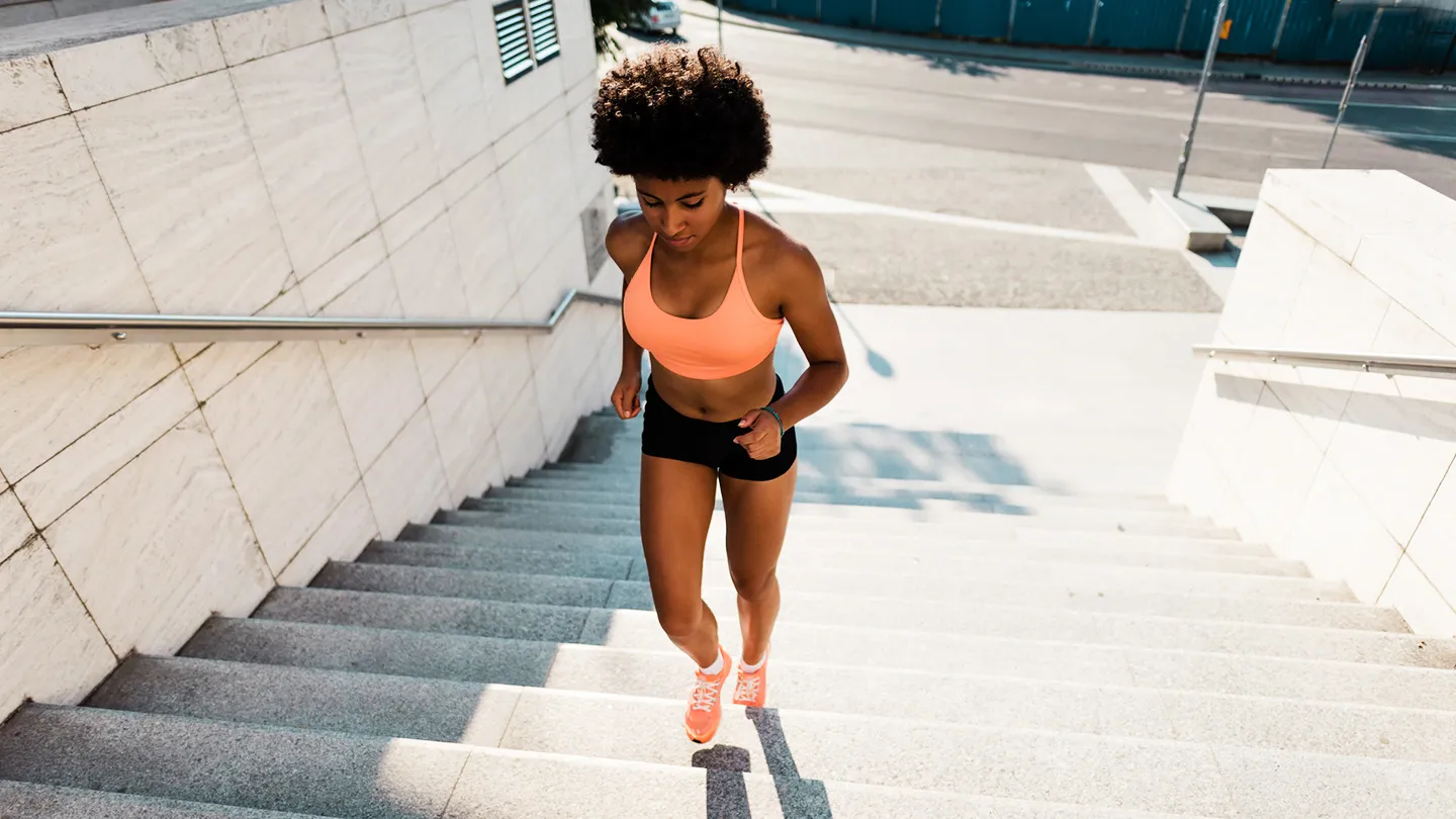 climbing stairs workout