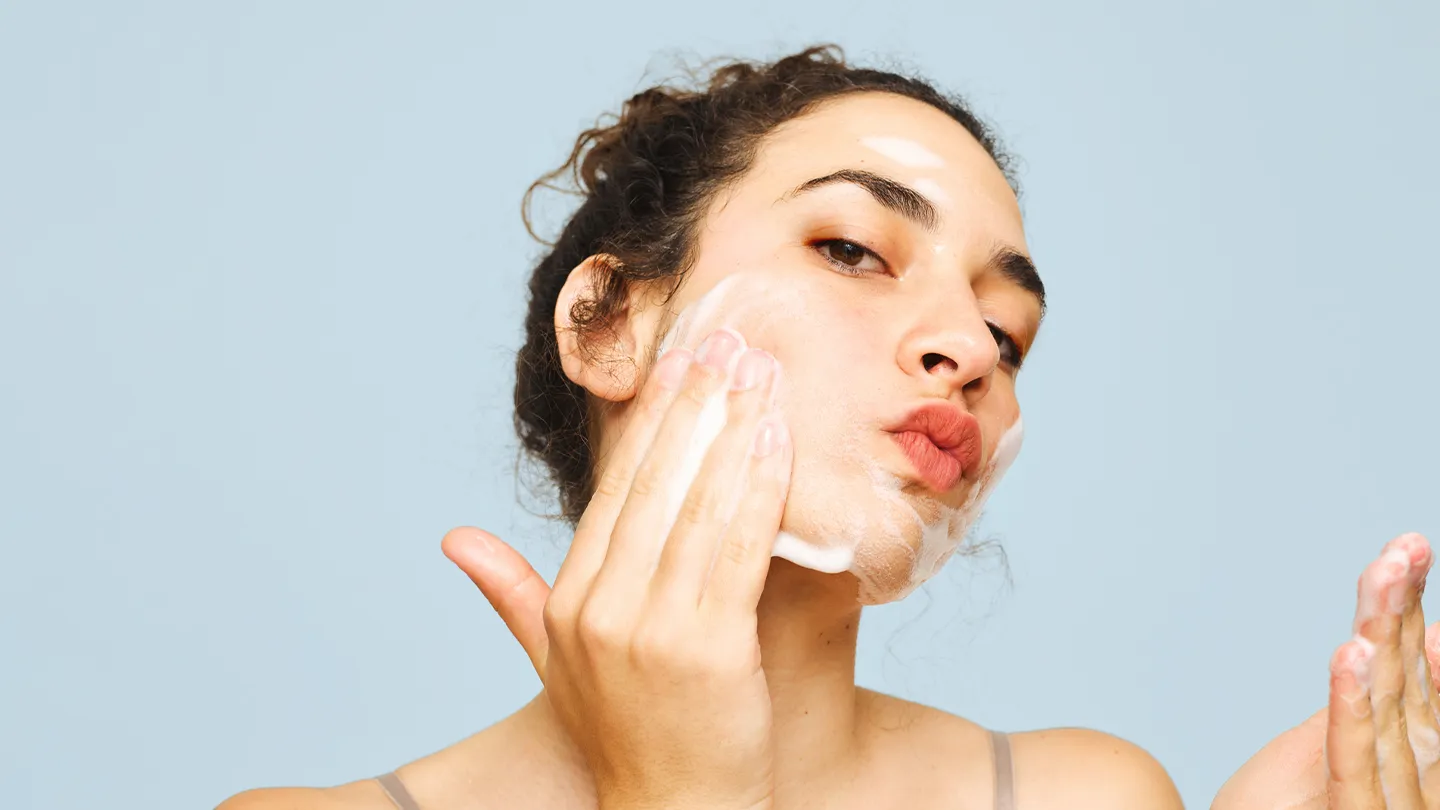 removing makeup