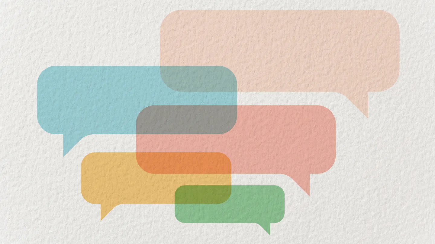 speech bubbles