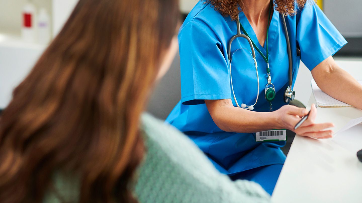 consulting with doctor about fallopian tubes ovarian cancer