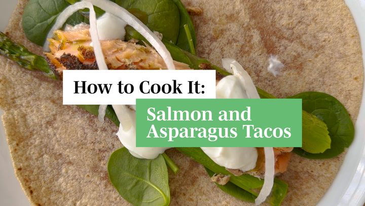 How to Cook It: Salmon and Asparagus Tacos