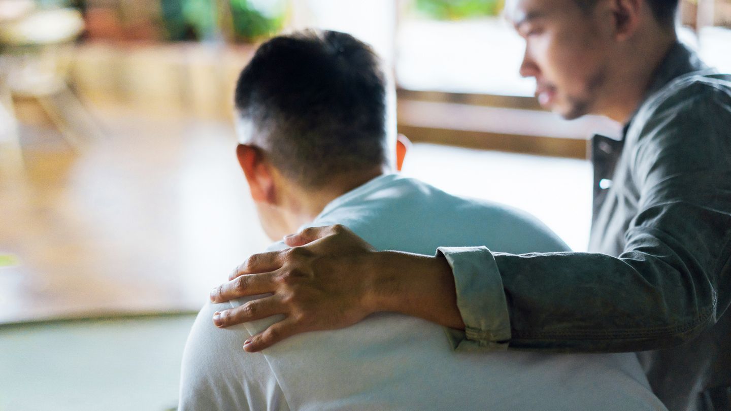 spending time with friends and family helps depression